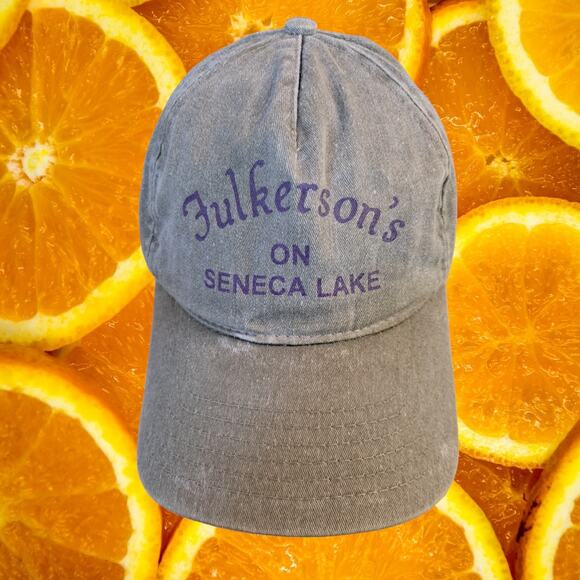 Fulkerson's on Seneca Lake Snapback Baseball Hat‎ Cap - Picture 1 of 6
